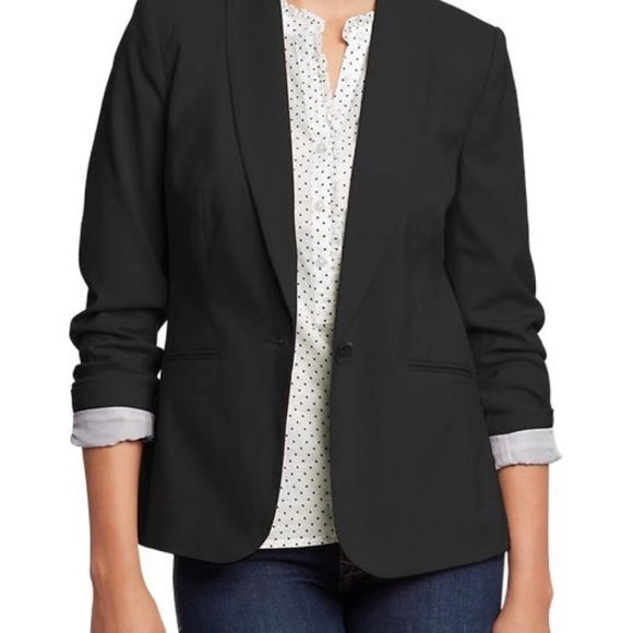 NWOT Women’s Old Navy XXL Black Blazer - Picture 5 of 5